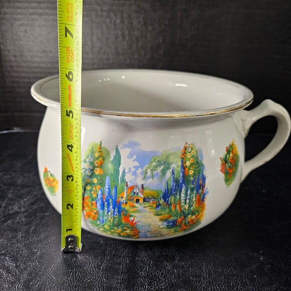 Rare Kirkland And Co. Embassy Ware The Vitreous Porcelain Chamber Pot - Picture 10 of 10